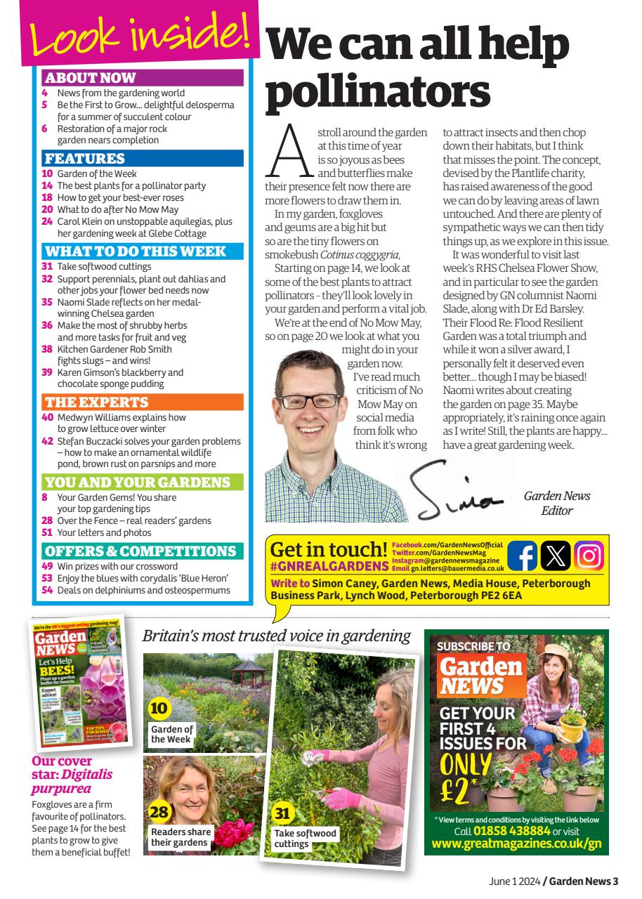 Garden News Preview Pages