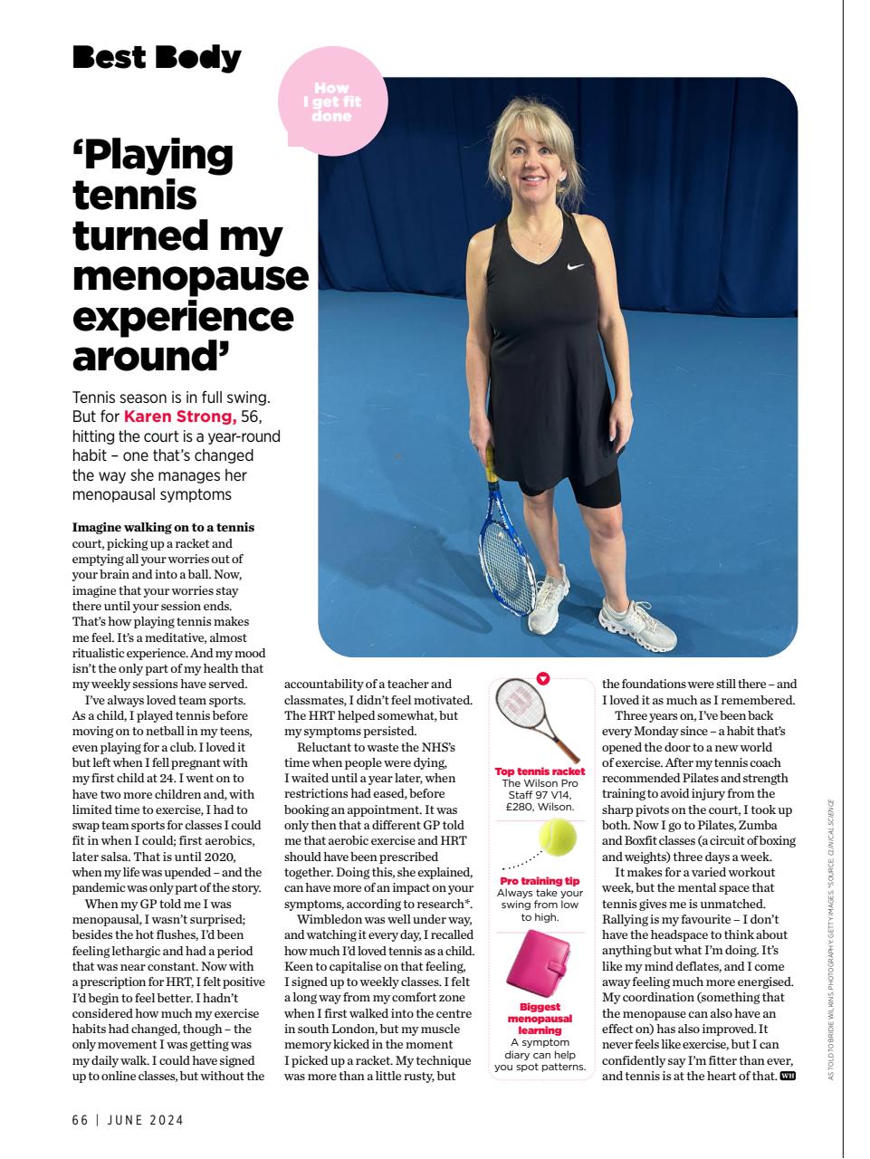 Women's Health Preview Pages