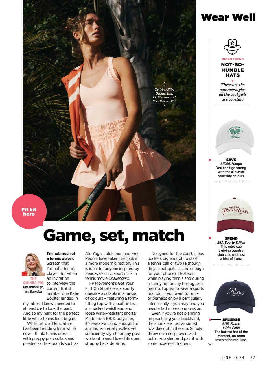 Women's Health Preview Pages