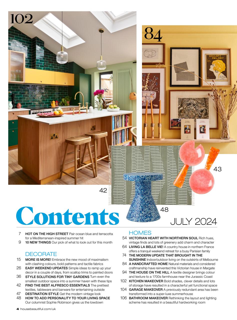 House Beautiful Preview Pages