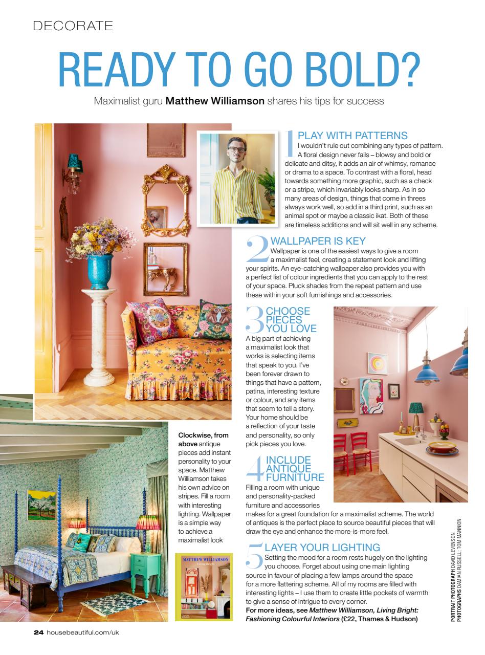 House Beautiful Preview Pages