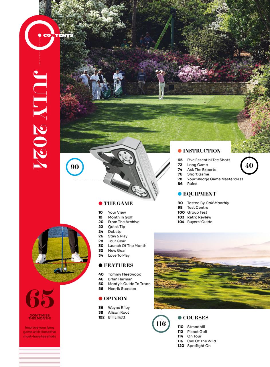 Golf Monthly Preview Pages