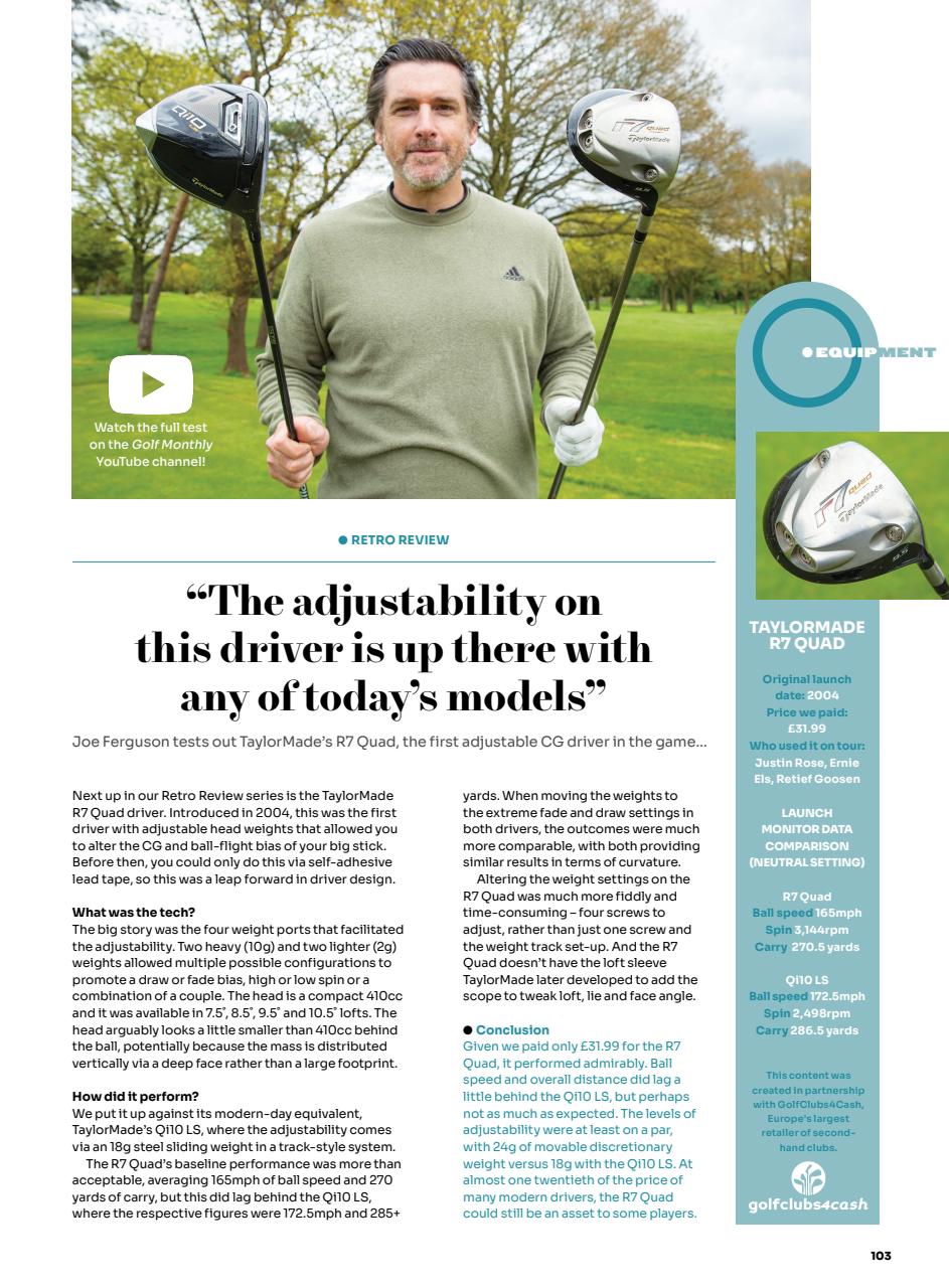 Golf Monthly Preview Pages