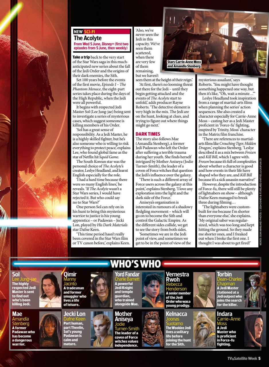 TV & Satellite Week Preview Pages