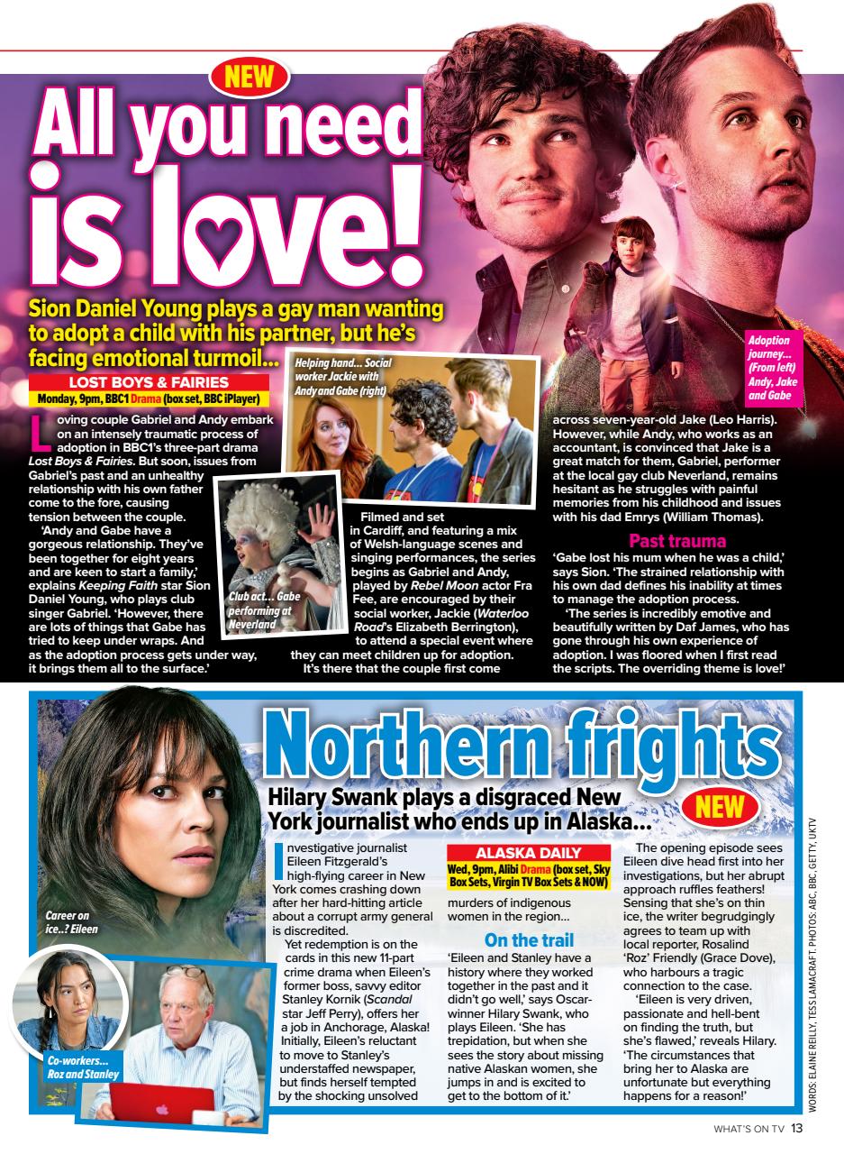 What's on TV Preview Pages