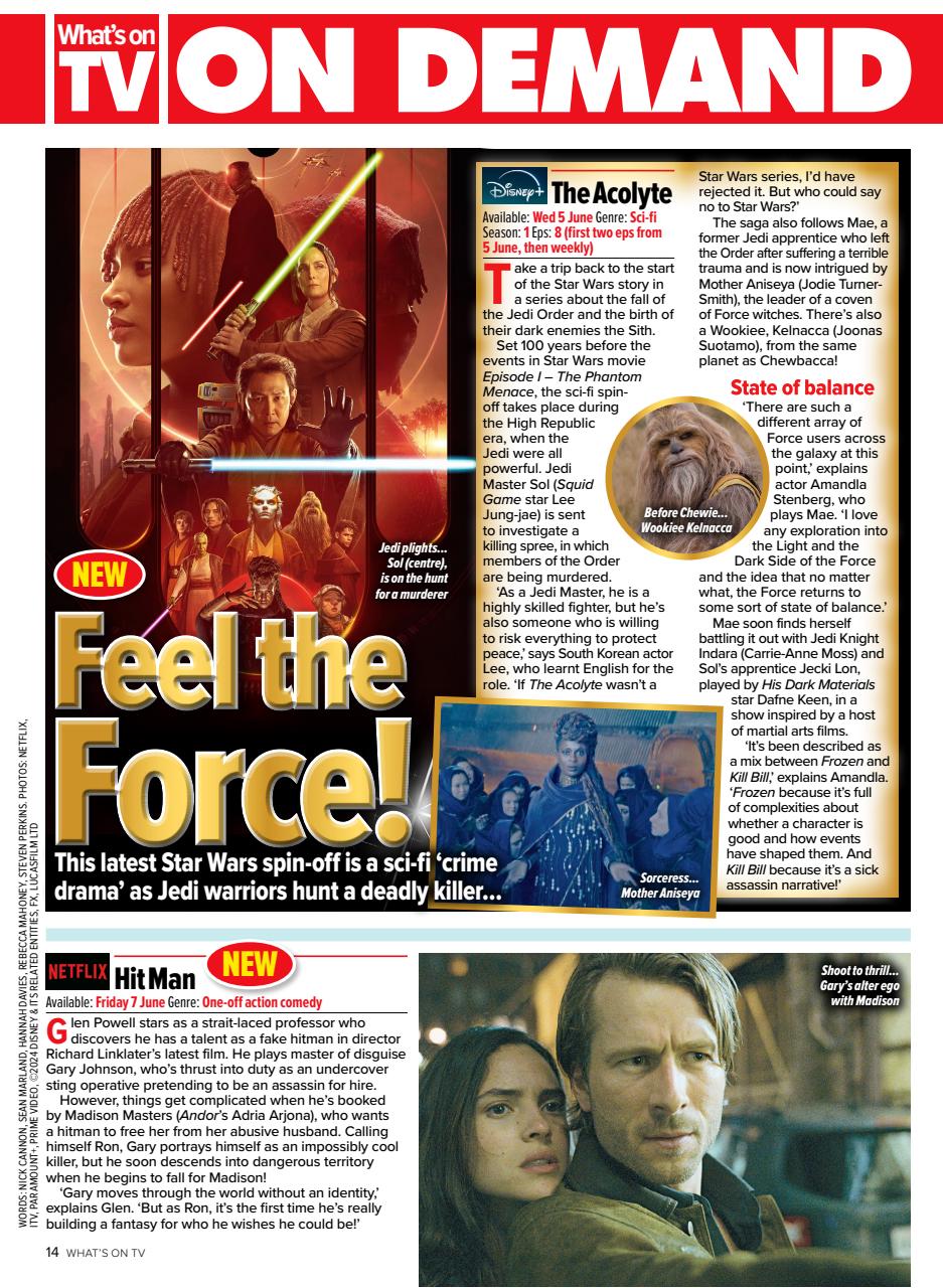 What's on TV Preview Pages