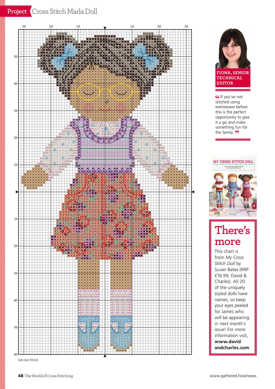 The World of Cross Stitching Preview Pages