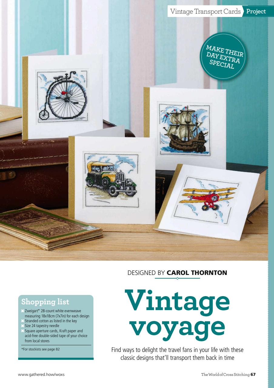 The World of Cross Stitching Preview Pages