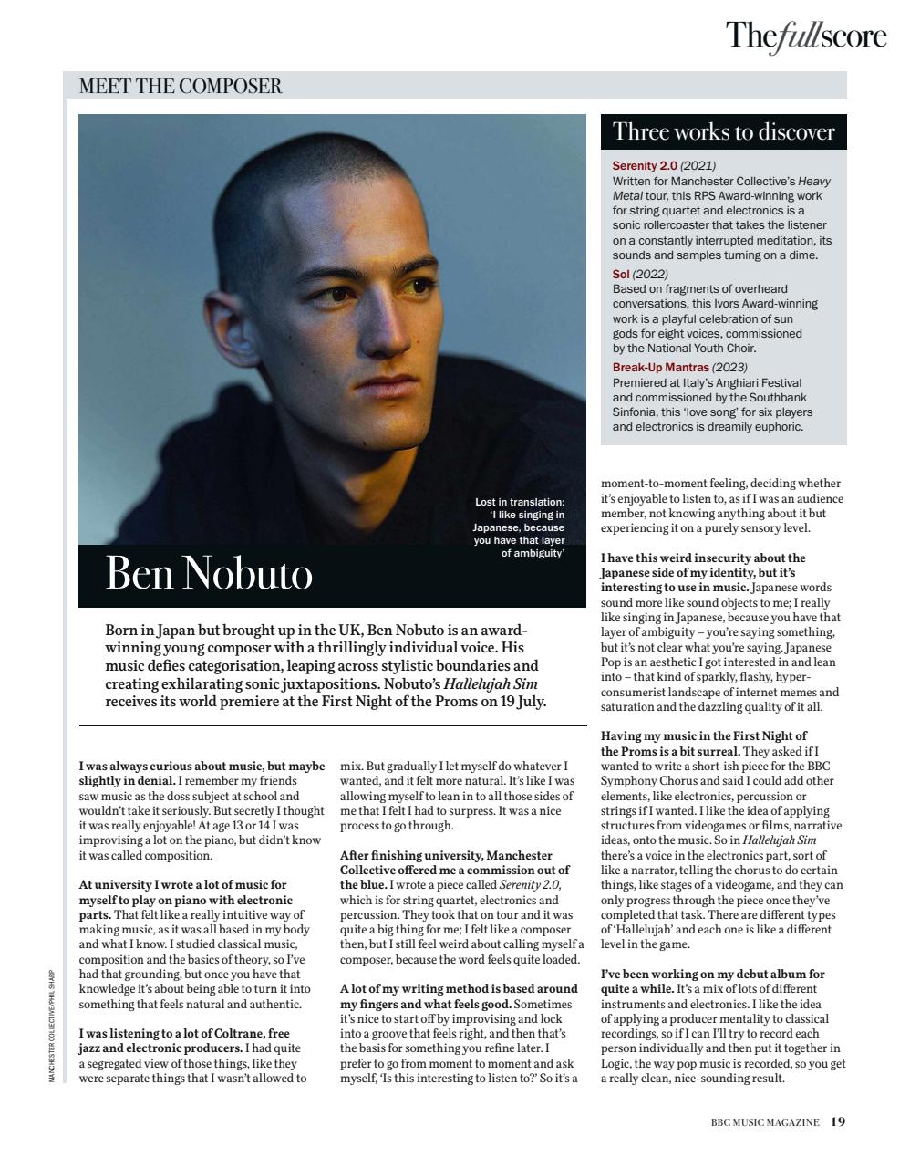 BBC Music Magazine Preview Pages