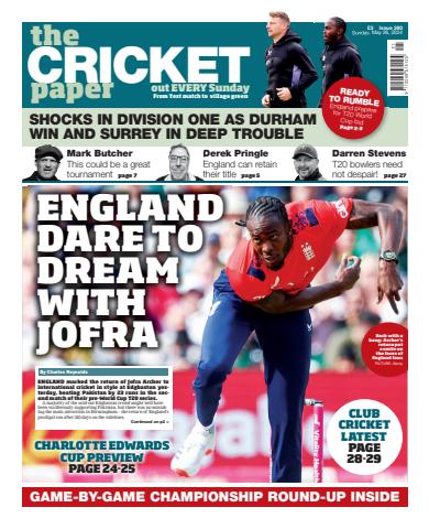 The Cricket Paper issue 26th May 2024