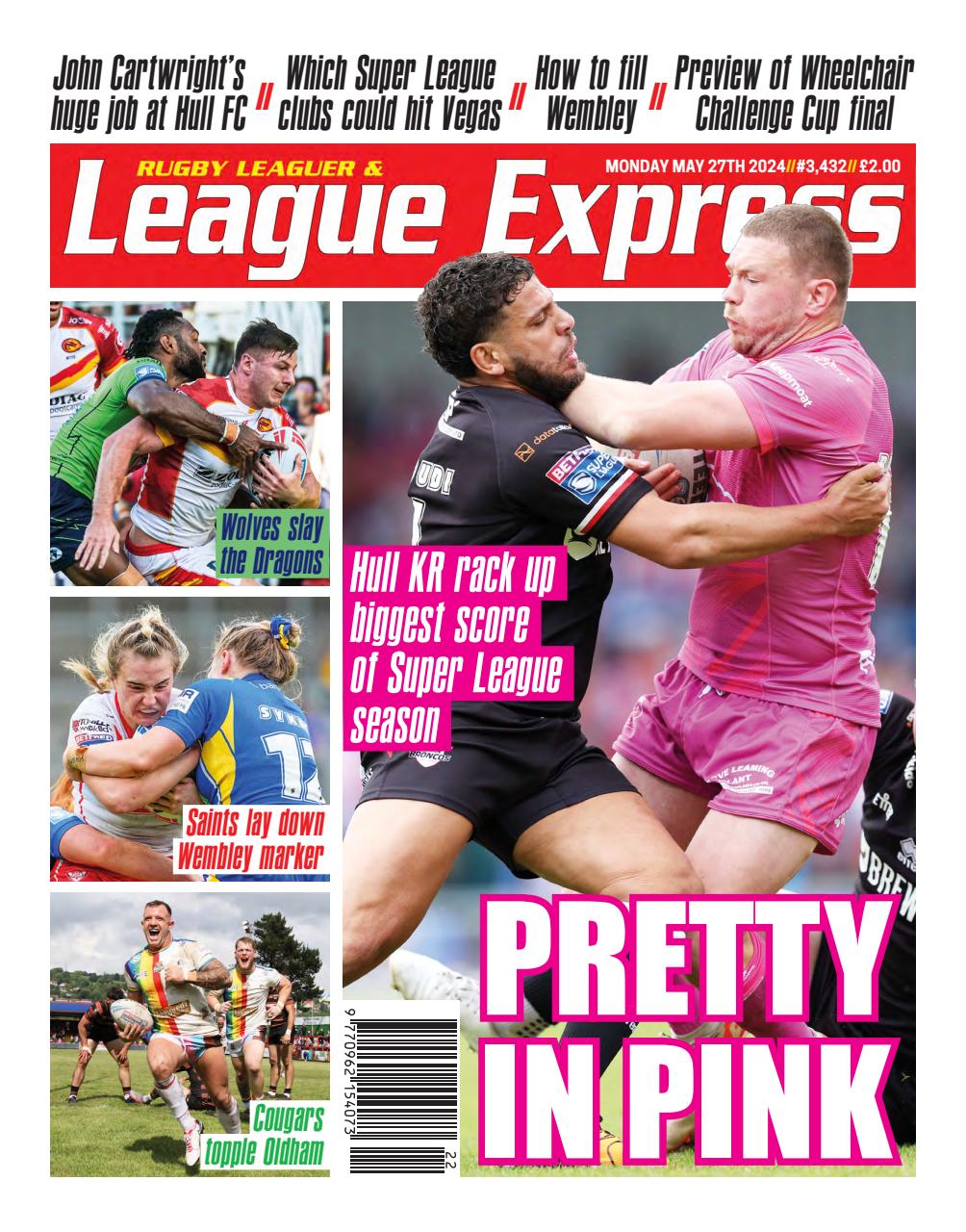 League Express Preview Pages