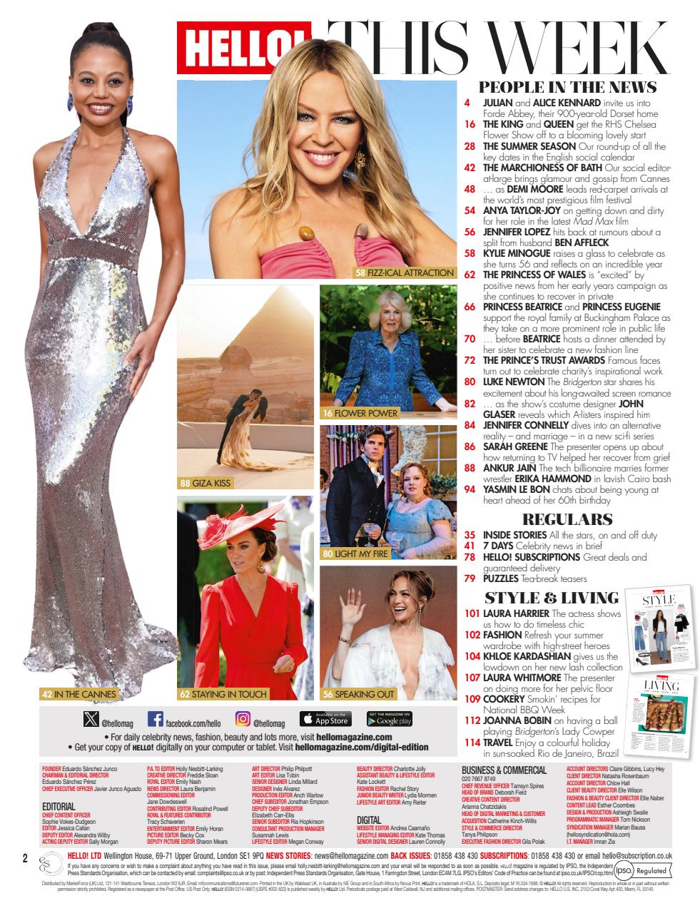 Hello! Magazine Preview Pages