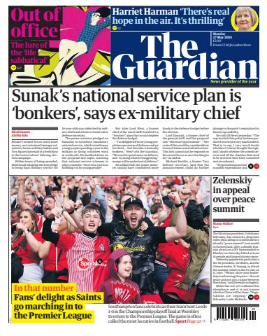 The Guardian Newspaper issue Monday, May 27, 2024