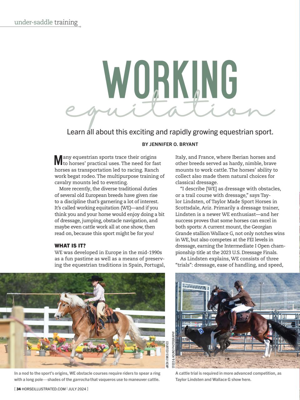 Horse Illustrated Magazine Preview Pages