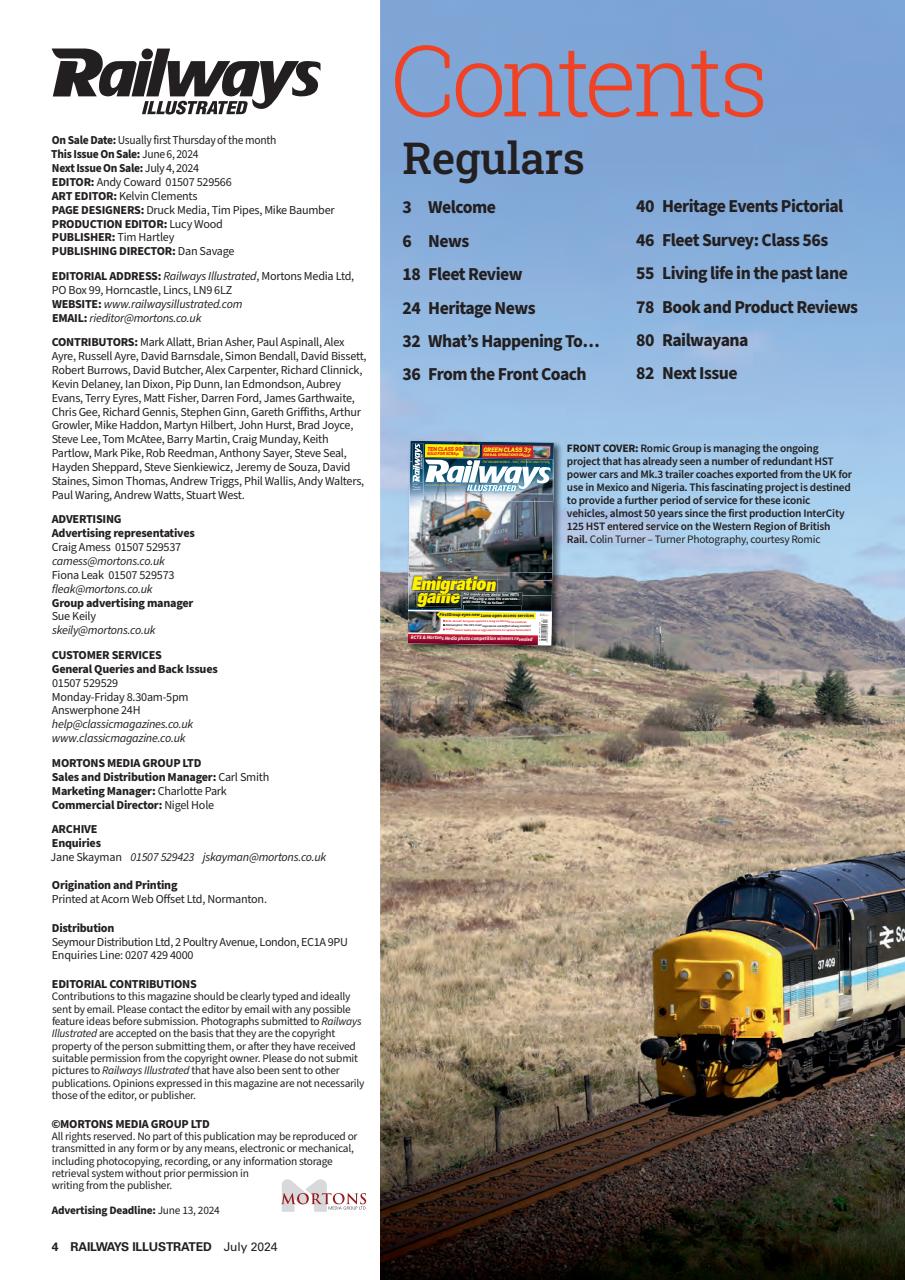 Railways Illustrated Preview Pages