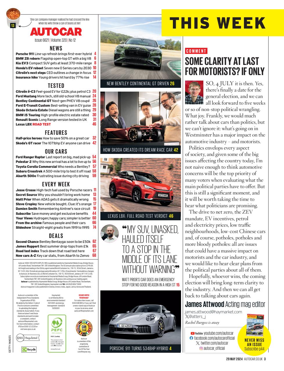 Autocar Preview Pages