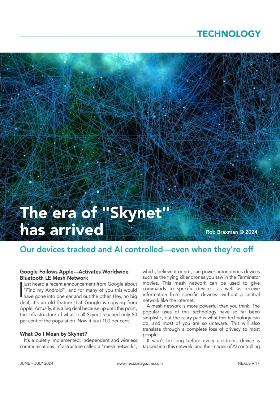 Nexus Magazine Preview Pages