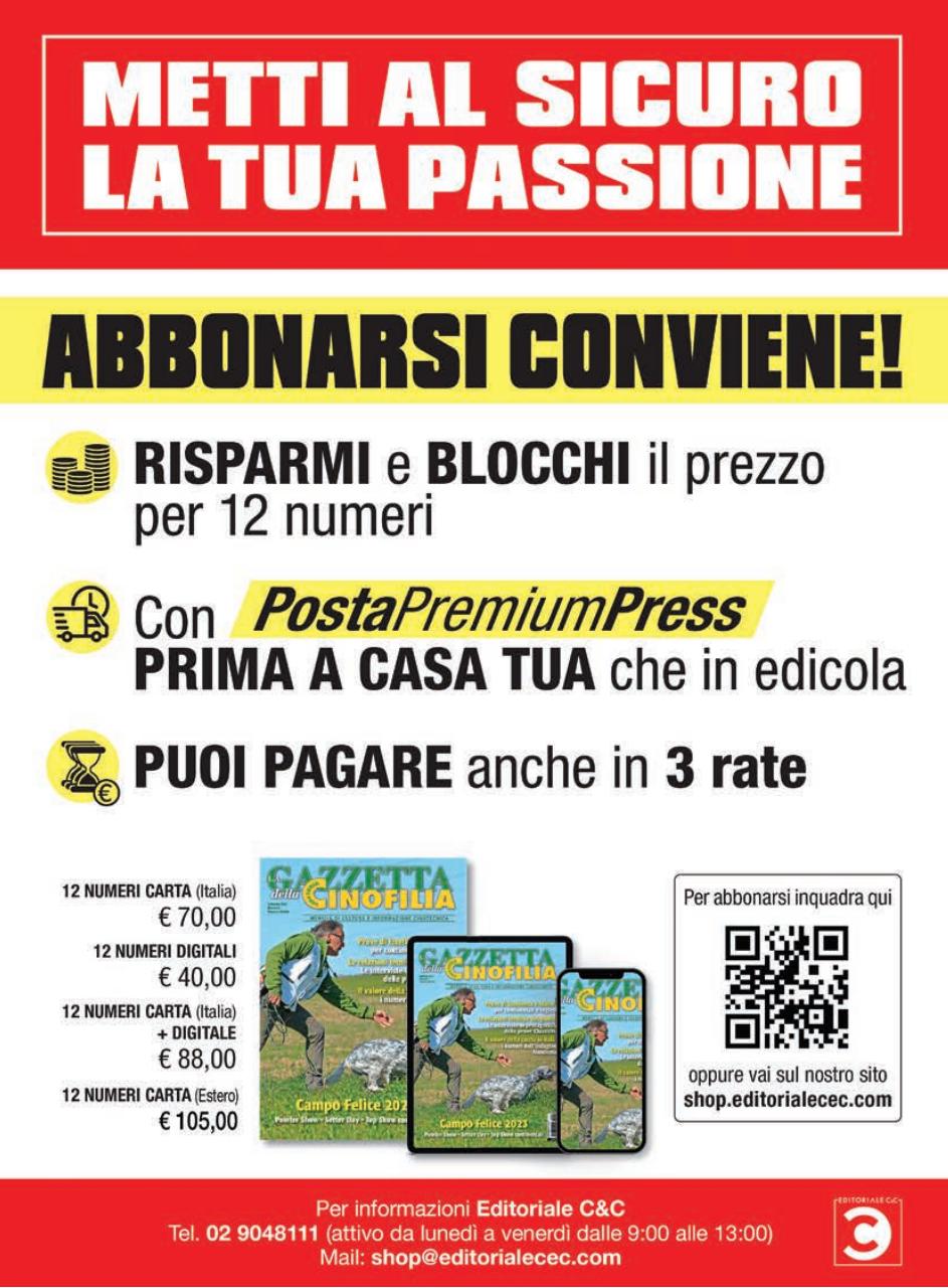 La Gazzetta Della Cinofilia Venatoria Preview Pages