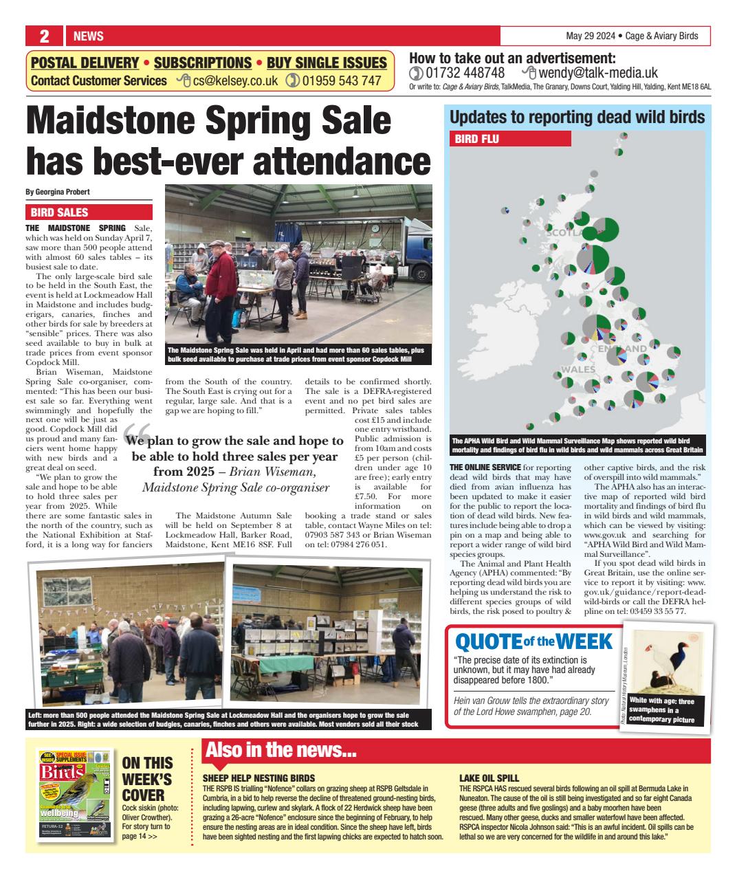 Cage & Aviary Birds Preview Pages