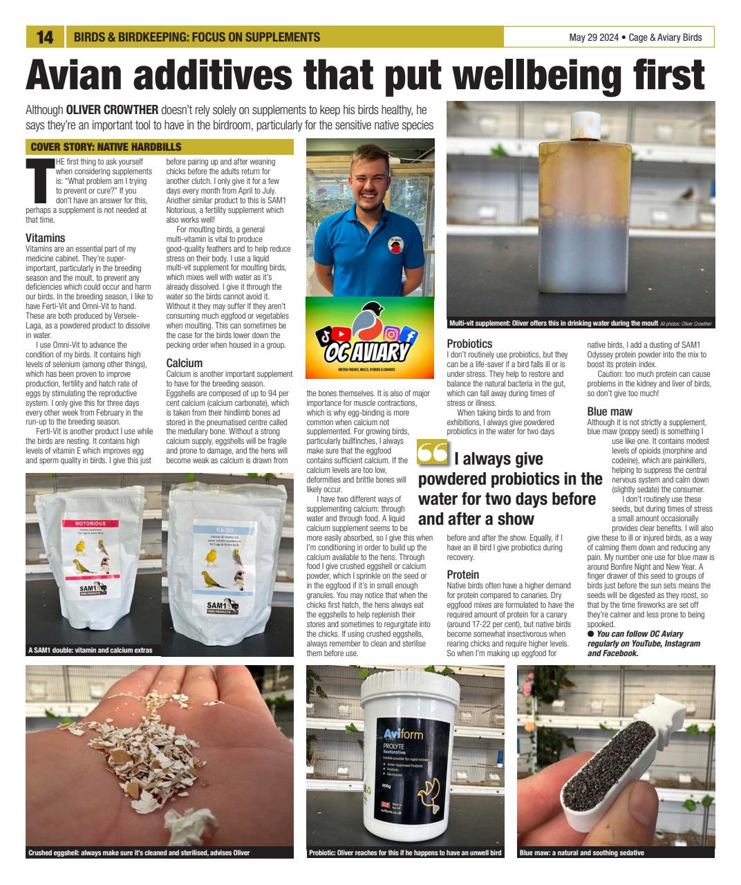 Cage & Aviary Birds Preview Pages