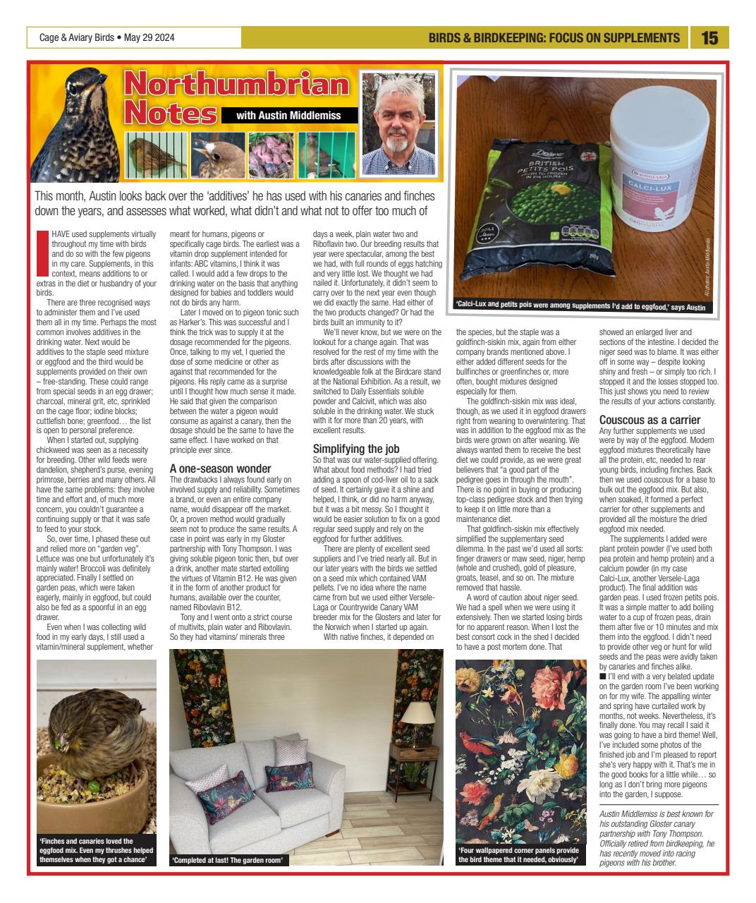 Cage & Aviary Birds Preview Pages