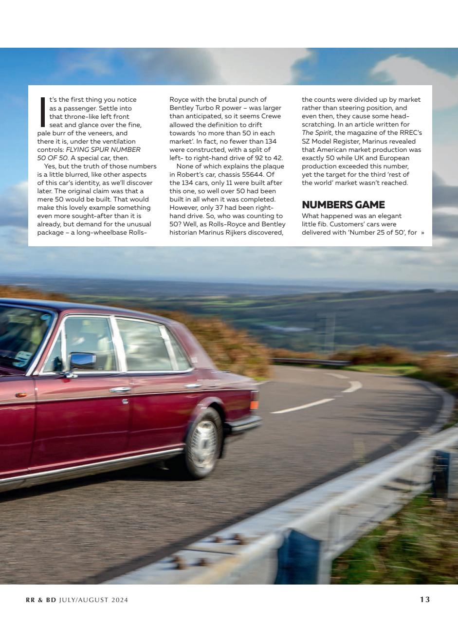 Rolls-Royce & Bentley Driver Preview Pages