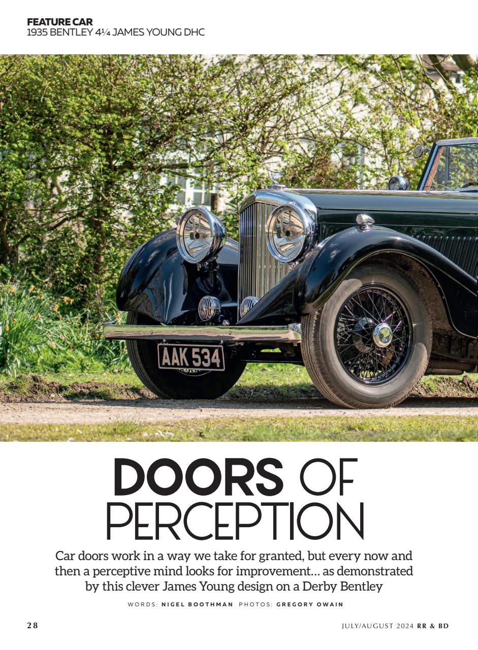 Rolls-Royce & Bentley Driver Preview Pages
