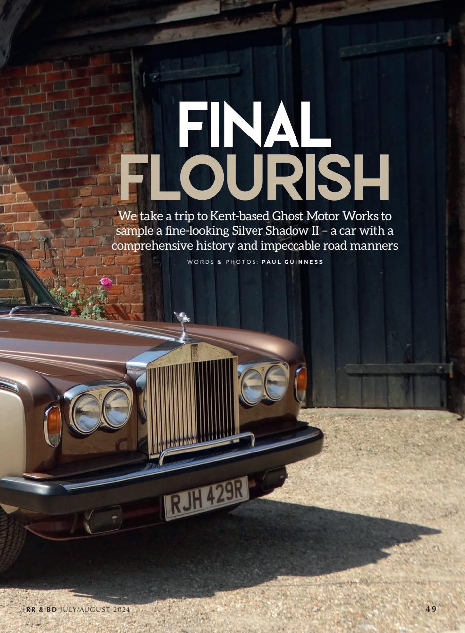 Rolls-Royce & Bentley Driver Preview Pages