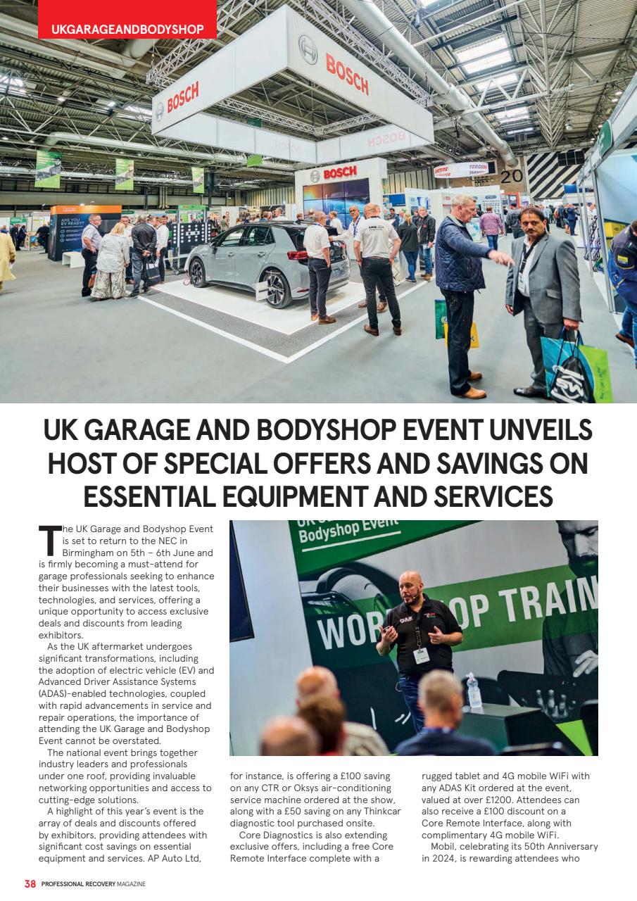 Professional Recovery Magazine Preview Pages