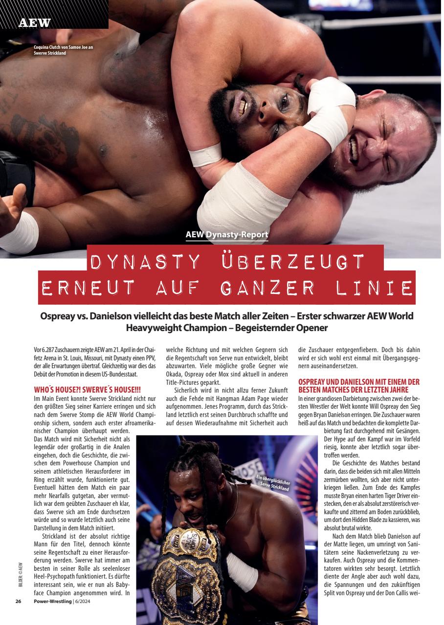 Power-Wrestling Preview Pages