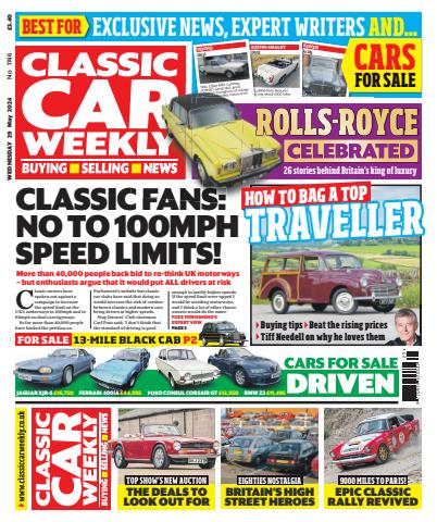 Classic Car Weekly issue 29-May-2024