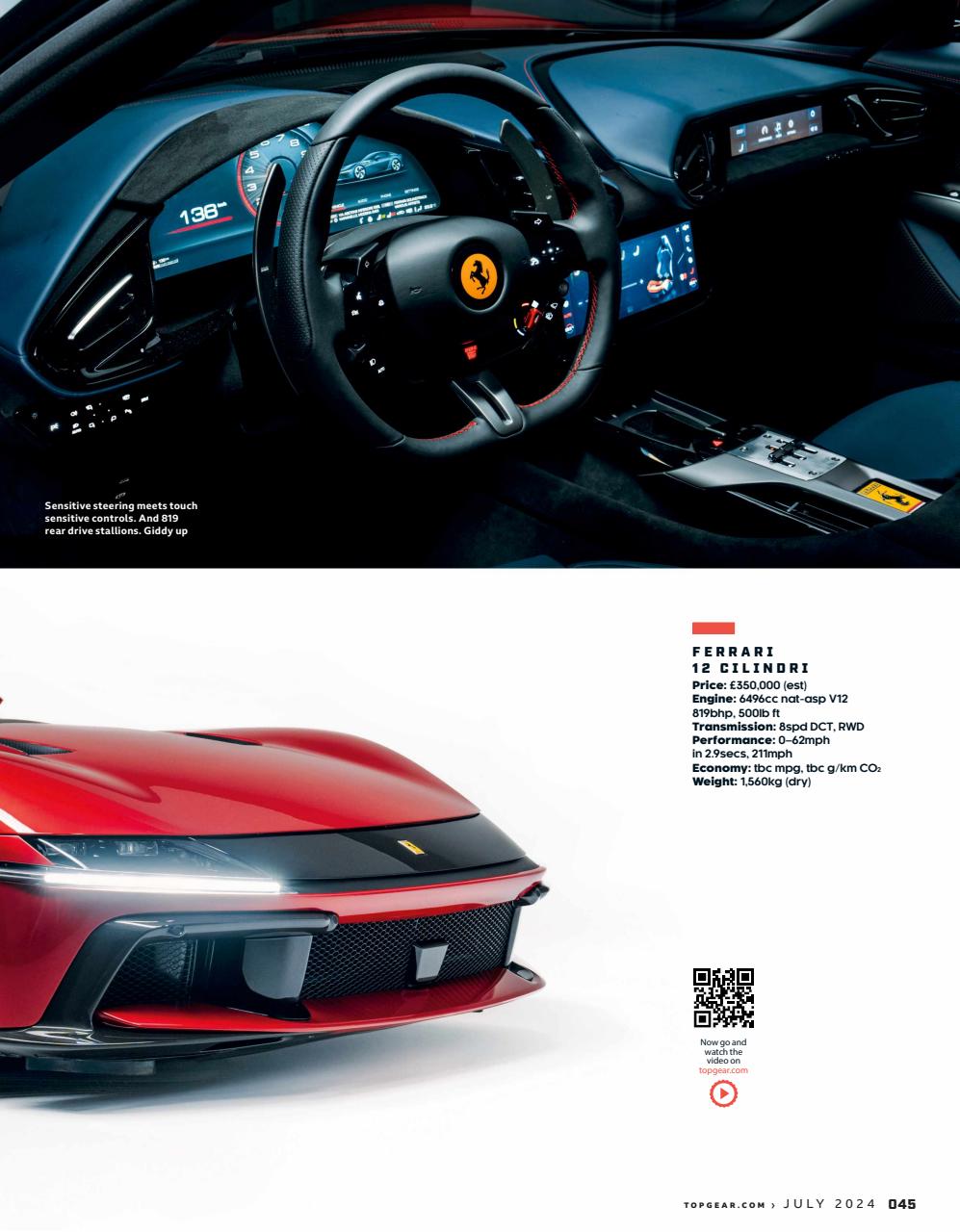 BBC Top Gear Magazine Preview Pages