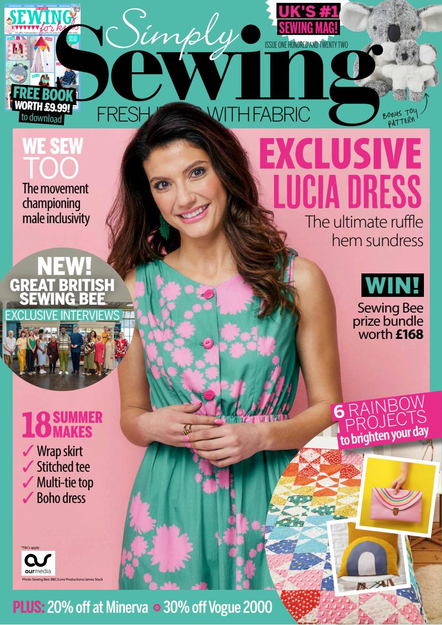 Simply Sewing Preview Pages