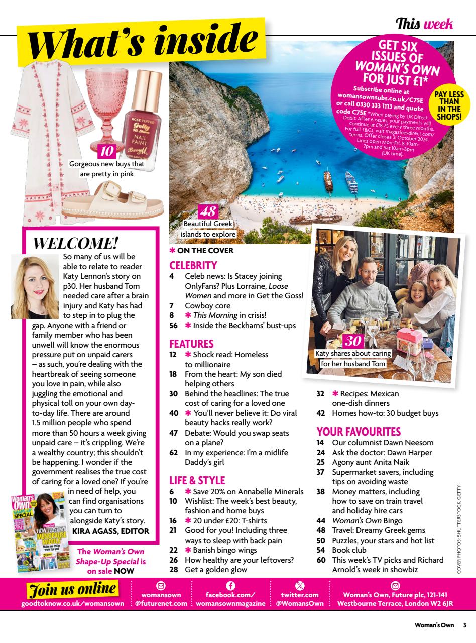 Woman's Own Preview Pages