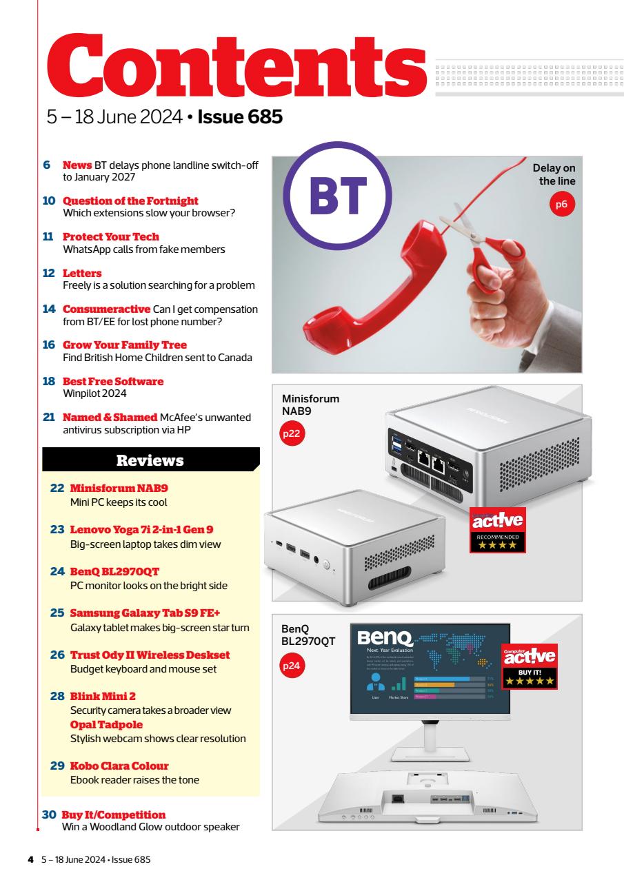 Computer Active Preview Pages
