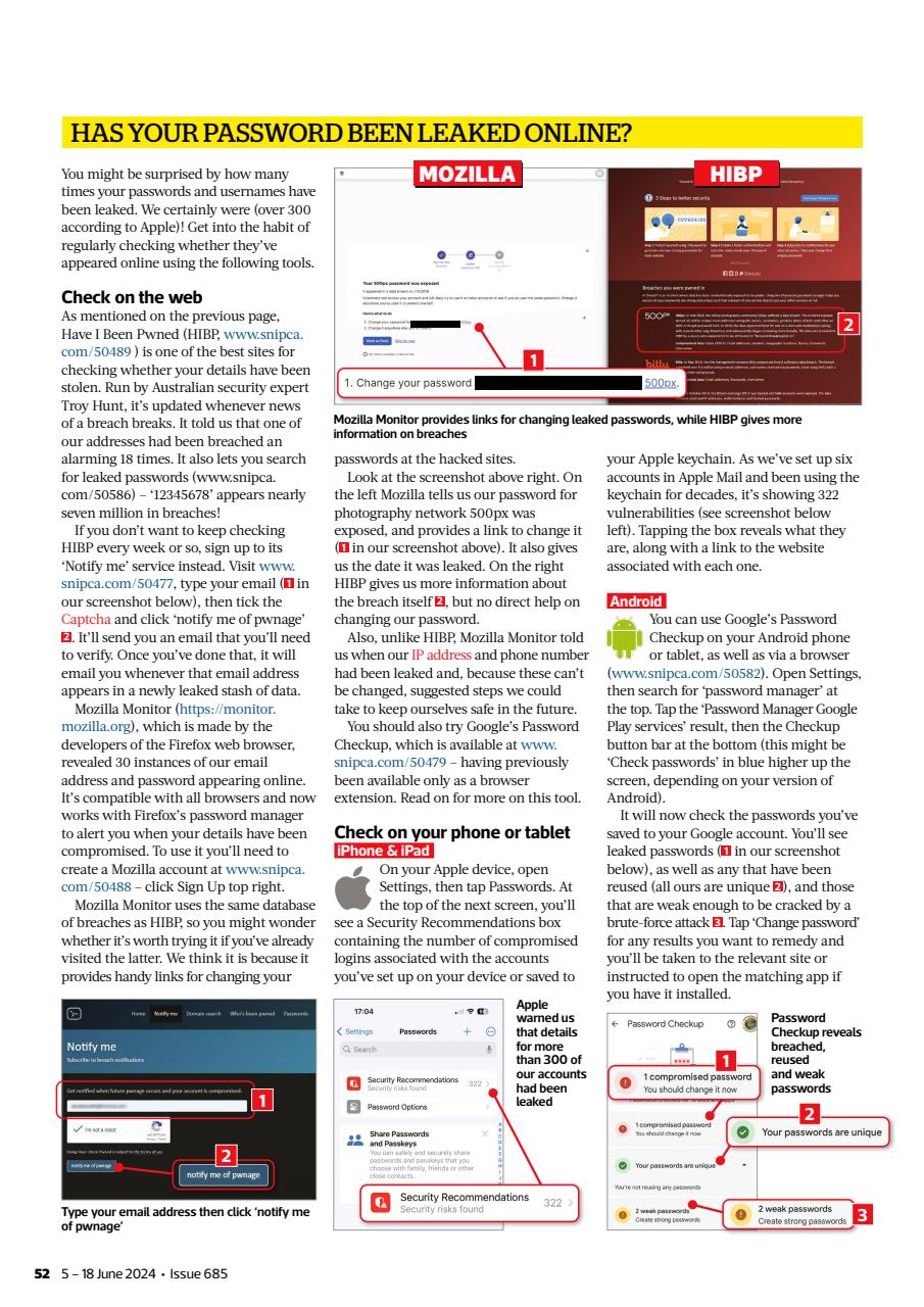 Computer Active Preview Pages