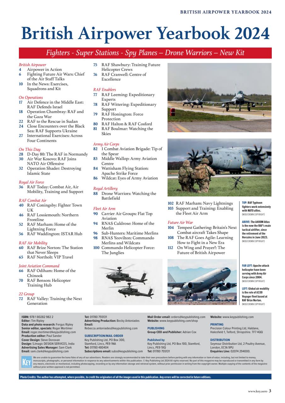 Combat Aircraft Journal Preview Pages