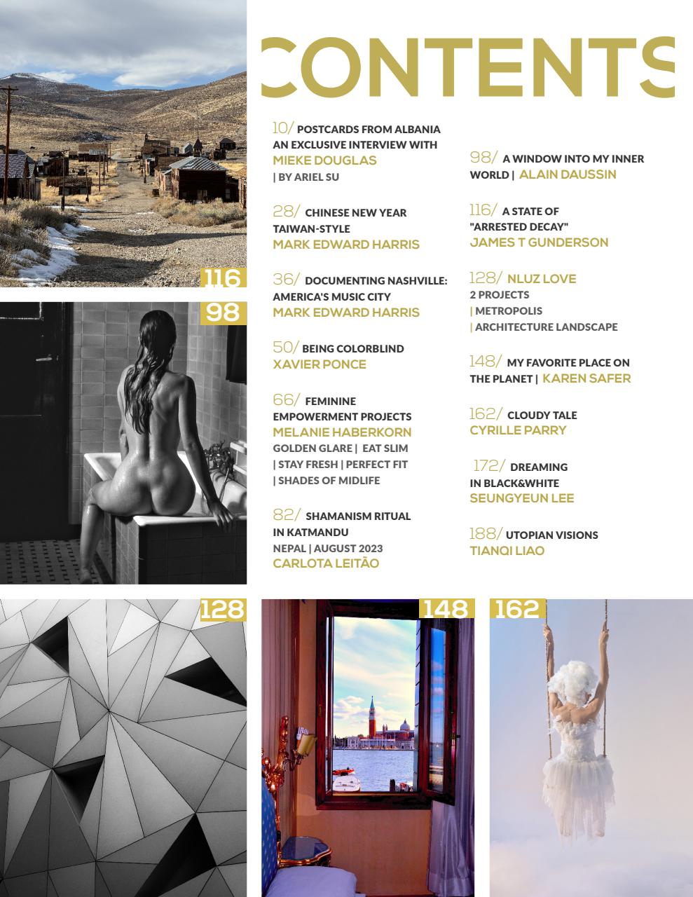 Lens Magazine Preview Pages