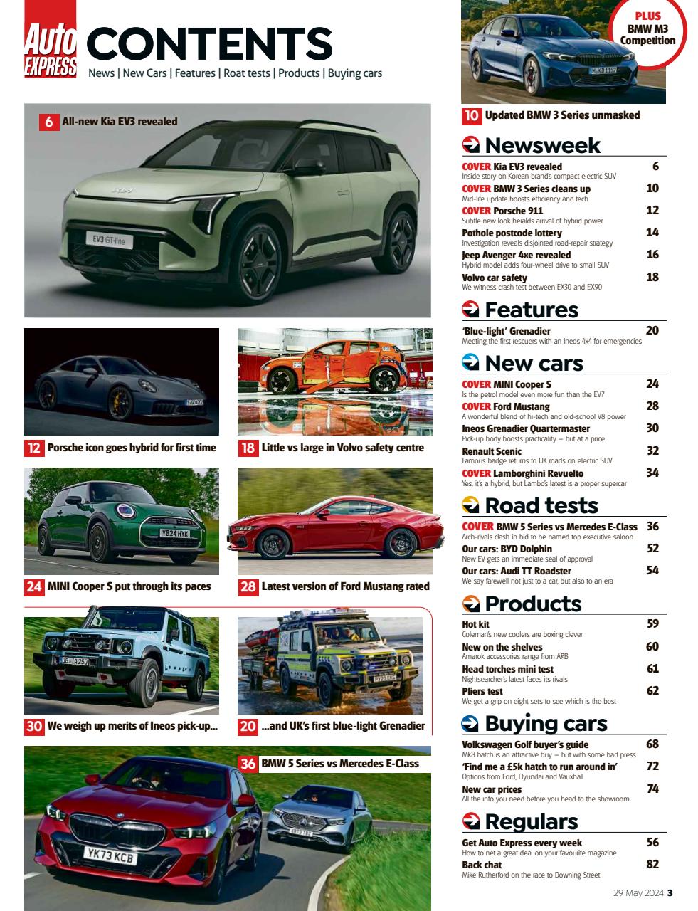 Auto Express Preview Pages