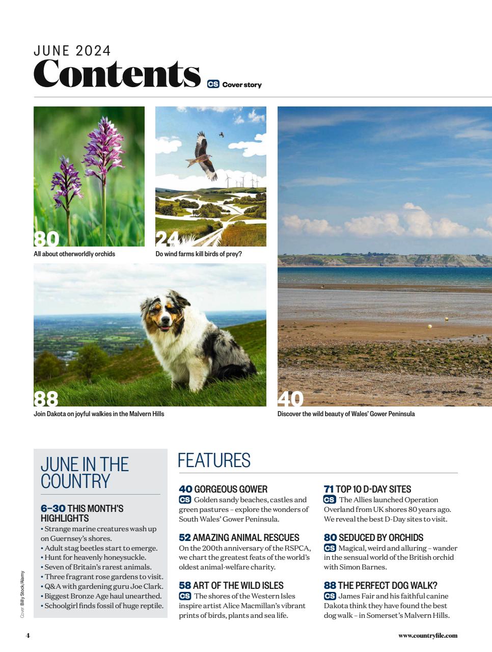 BBC Countryfile Magazine Preview Pages