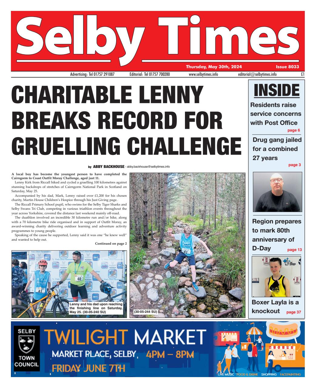 Selby Times Preview Pages