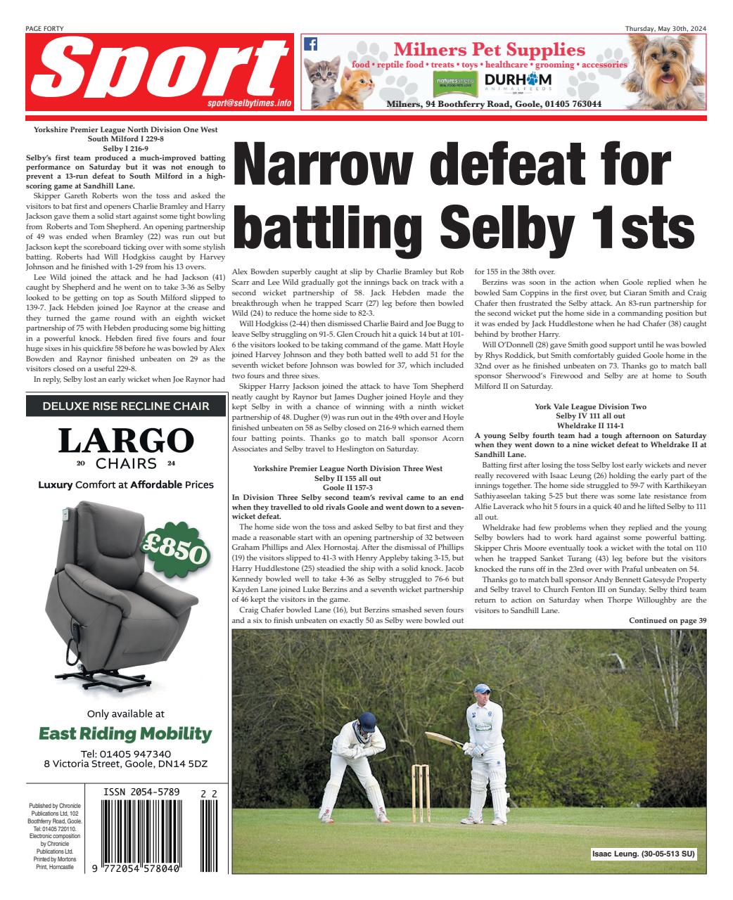 Selby Times Preview Pages