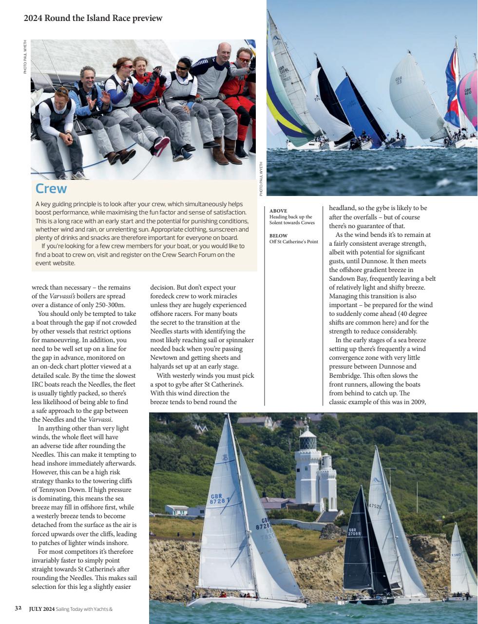 Yachts & Yachting Preview Pages