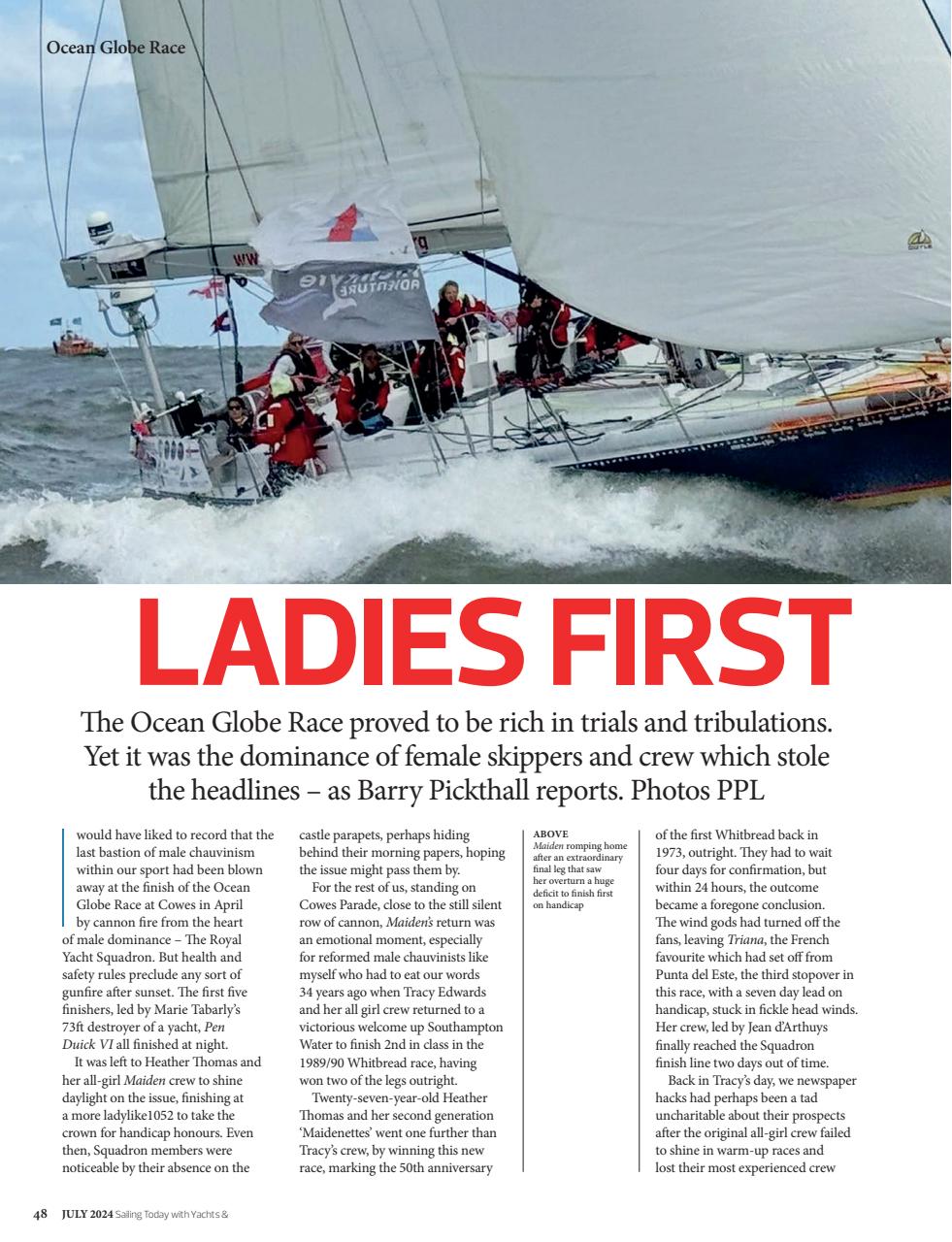 Yachts & Yachting Preview Pages