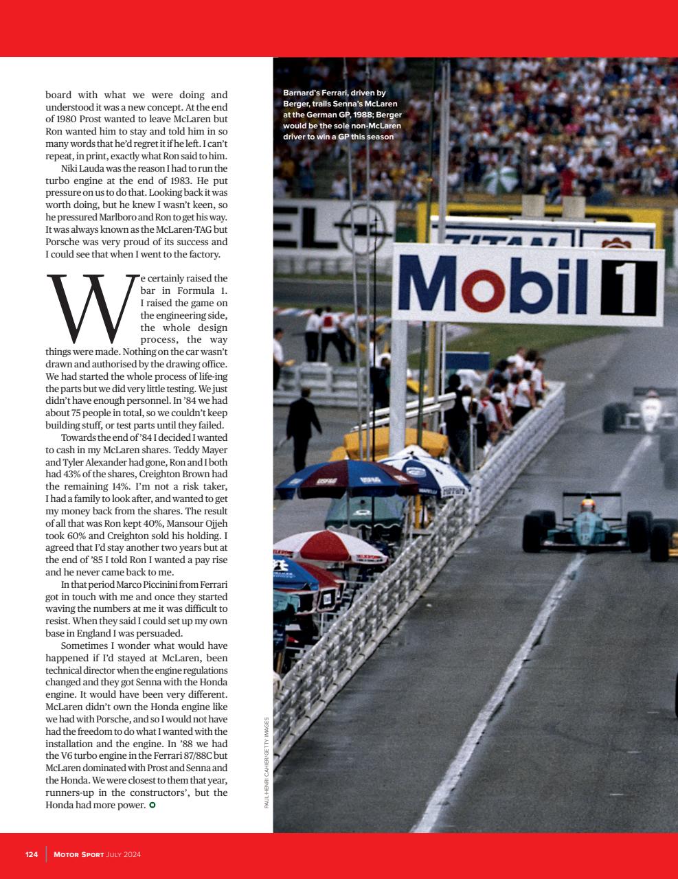 Motor Sport Magazine Preview Pages