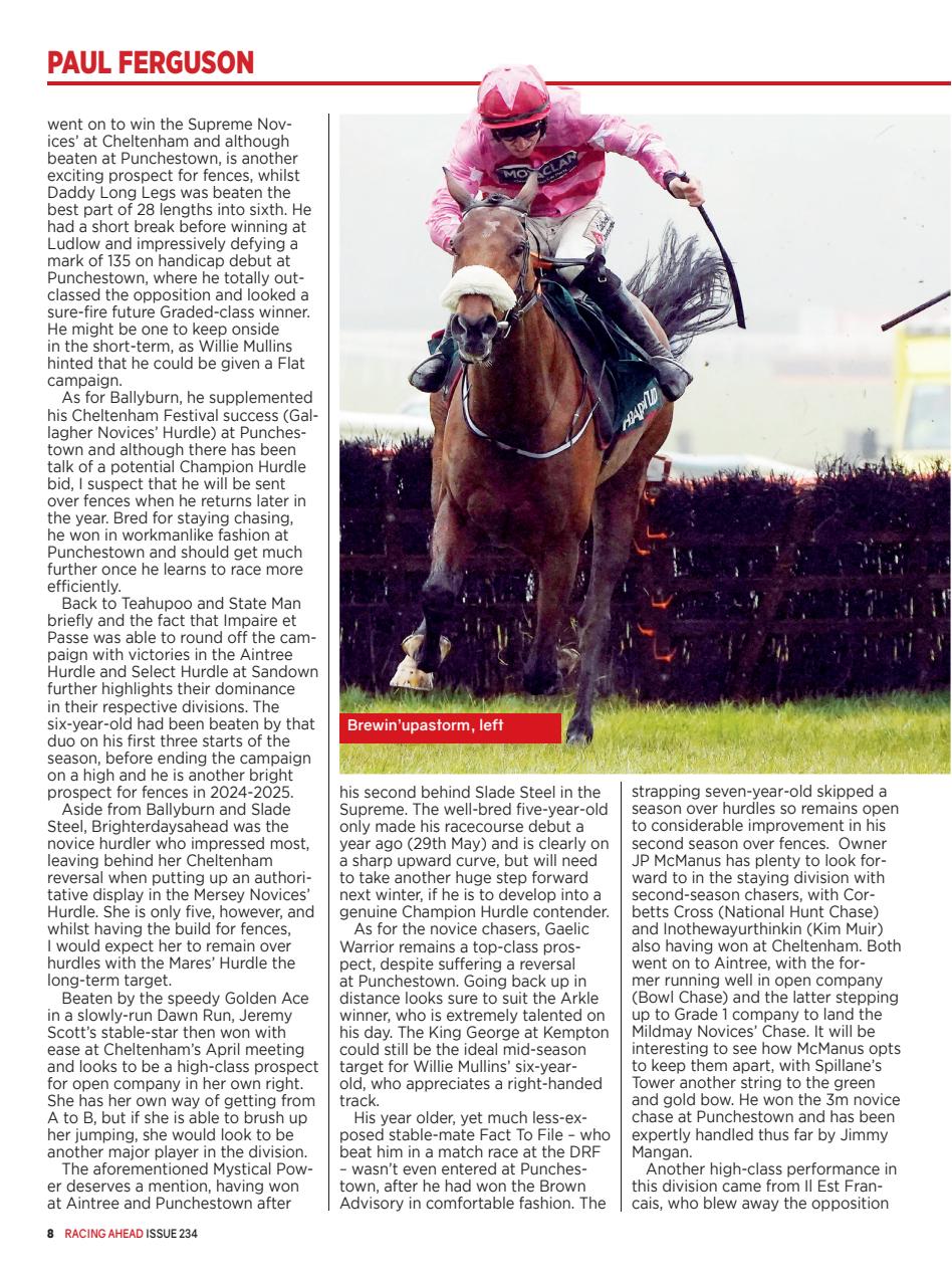 Racing Ahead Preview Pages