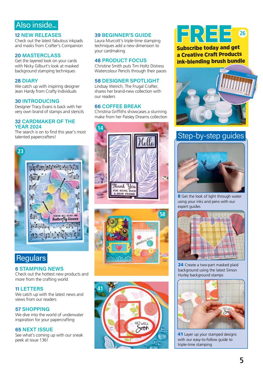 Creative Stamping Preview Pages