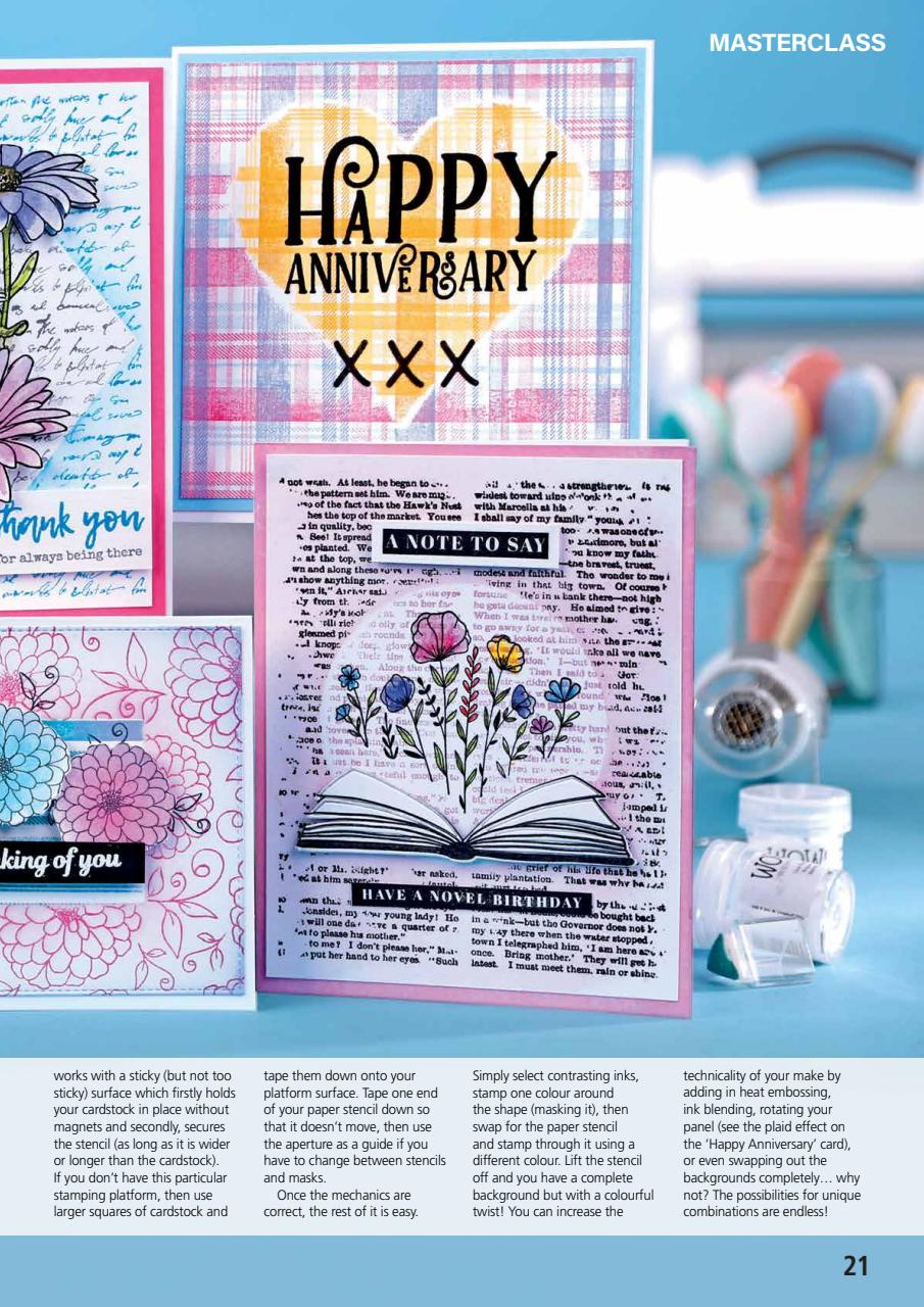 Creative Stamping Preview Pages