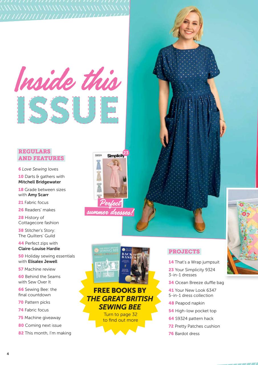 Love Sewing Preview Pages