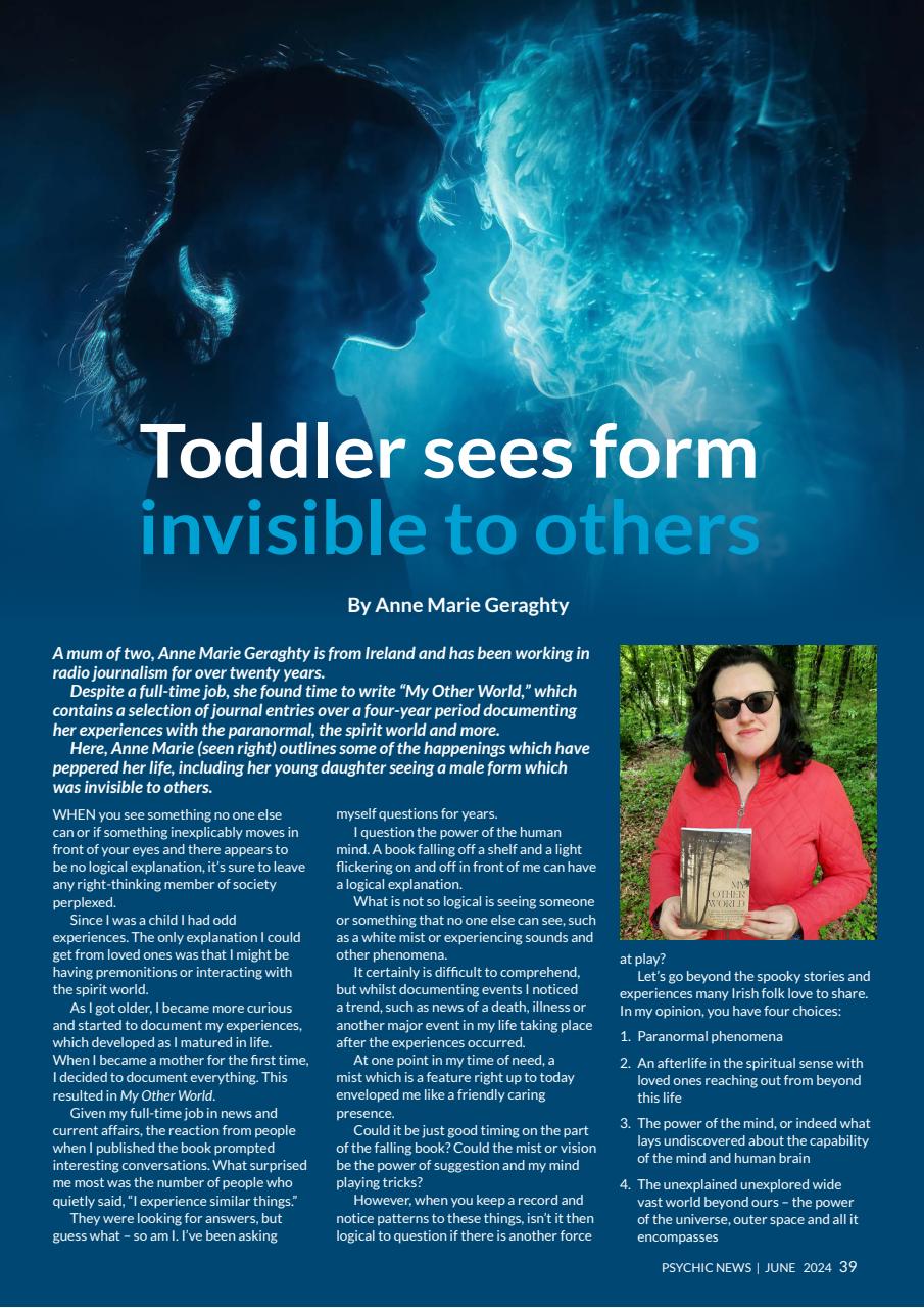 Psychic News Preview Pages